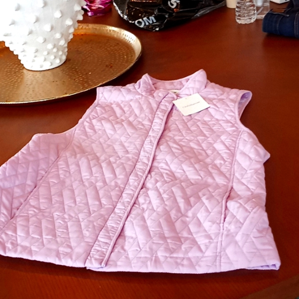 Lavender Vest Jacket by Croftsborrow - New!